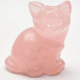 Crystal cat small carvings 【7 kinds】