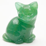 Crystal cat small carvings 【7 kinds】
