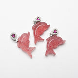 Various crystal pendants【copper setting】