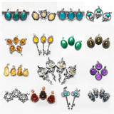 Various crystal pendants【copper setting】