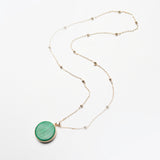 Crystal pendant necklaces 【5kinds copper chains】