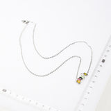 Crystal pendant necklaces 【5kinds copper chains】