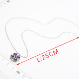 Crystal pendant necklaces 【5kinds copper chains】