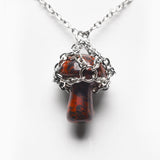 Crystal Mushroom Necklaces【10 kinds】