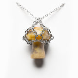 Crystal Mushroom Necklaces【10 kinds】
