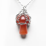 Crystal Mushroom Necklaces【10 kinds】
