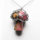 Crystal Mushroom Necklaces【10 kinds】