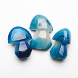 New Agate Mushroom Carvings【2 kinds】