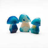 New Agate Mushroom Carvings【2 kinds】