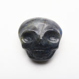 crystal flat skull head carvings