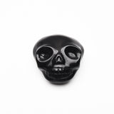 crystal flat skull head carvings