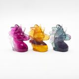 Amazing Rainbow Fluorite Unicorn Carvings!【new!hot!】