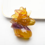 Amazing Rainbow Fluorite Unicorn Carvings!【new!hot!】