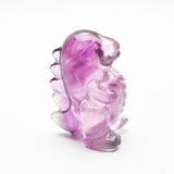 Amazing Rainbow Fluorite dinosaur Carvings【New! Tyrannosaurus Rex】