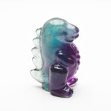 Amazing Rainbow Fluorite dinosaur Carvings【New! Tyrannosaurus Rex】