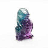 Amazing Rainbow Fluorite dinosaur Carvings【New! Tyrannosaurus Rex】