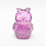 NEW Rainbow Fluorite Carvings【Cats & Owls】