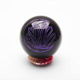 Obsidian patterned spheres【6 designs & part 1】