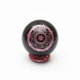 Obsidian patterned spheres【6 designs & part 1】