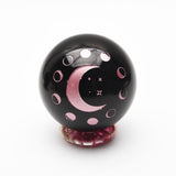 Obsidian patterned spheres【6 designs & part 1】