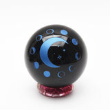 Obsidian patterned spheres【6 designs & part 1】