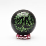 Obsidian patterned spheres【6 designs & part 1】