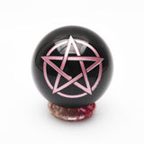 Obsidian patterned spheres【6 designs & part 1】