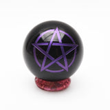 Obsidian patterned spheres【6 designs & part 1】