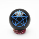Obsidian patterned spheres【6 designs & part 1】