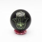 Obsidian patterned spheres 【 13 designs & part 2】