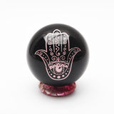 Obsidian patterned spheres 【 13 designs & part 2】