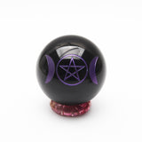 Obsidian patterned spheres【6 designs & part 1】