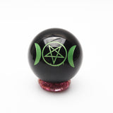 Obsidian patterned spheres【6 designs & part 1】