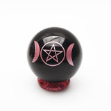 Obsidian patterned spheres【6 designs & part 1】