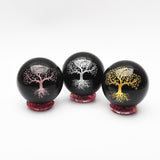 Obsidian patterned spheres 【 13 designs & part 2】