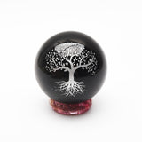 Obsidian patterned spheres 【 13 designs & part 2】