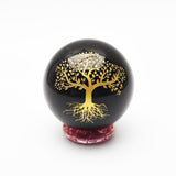 Obsidian patterned spheres 【 13 designs & part 2】