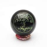 Obsidian patterned spheres 【 13 designs & part 2】