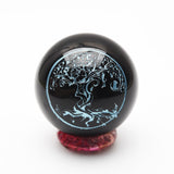 Obsidian patterned spheres 【 13 designs & part 2】