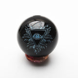 Obsidian patterned spheres 【 13 designs & part 2】