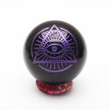 Obsidian patterned spheres 【 13 designs & part 2】