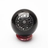 Obsidian patterned spheres 【 13 designs & part 2】
