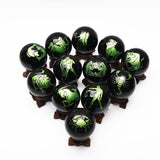 12 StarSign Obsidian Spheres(A Set, HOT!)