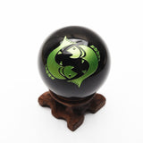 12 StarSign Obsidian Spheres(A Set, HOT!)