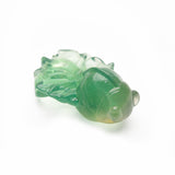 Fluorite dolphins and goldfish carvings【New!】