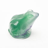 Fluorite frog and mouse carvings 【new!】