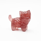 Crystal Cat Carvings【small size cute】