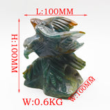 Amazing Moss Agate Engle!【New】