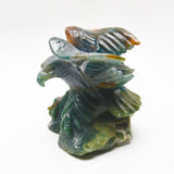 Amazing Moss Agate Engle!【New】