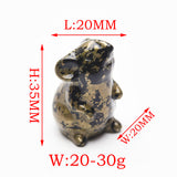 Crystal Mouse Carvings【New!  small size】